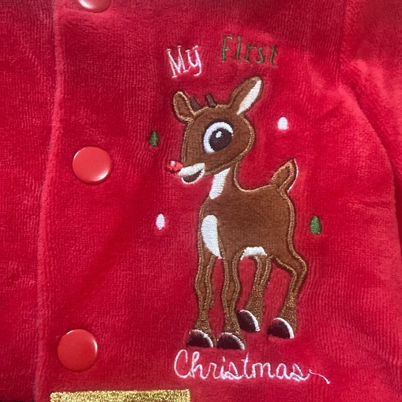 ❤️Red Santa Matching Set with White Trim - Picture 3 of 9